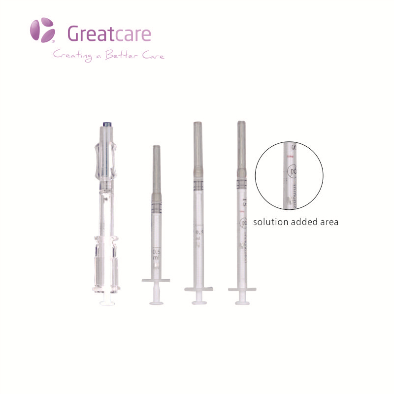 Microinjector sterilis Syringe